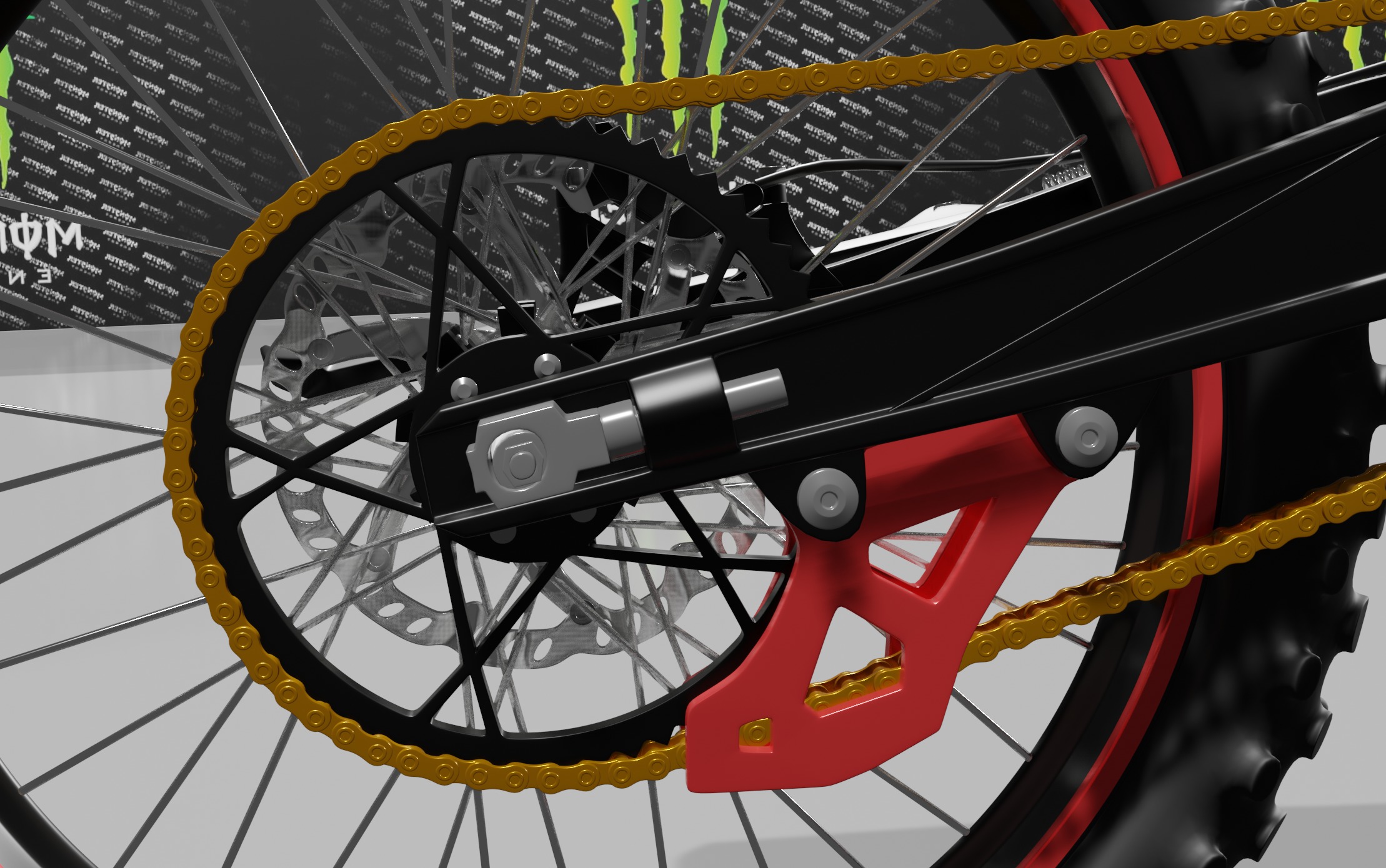 Apollo RFN Electric Bike Low-poly 3D model_13
