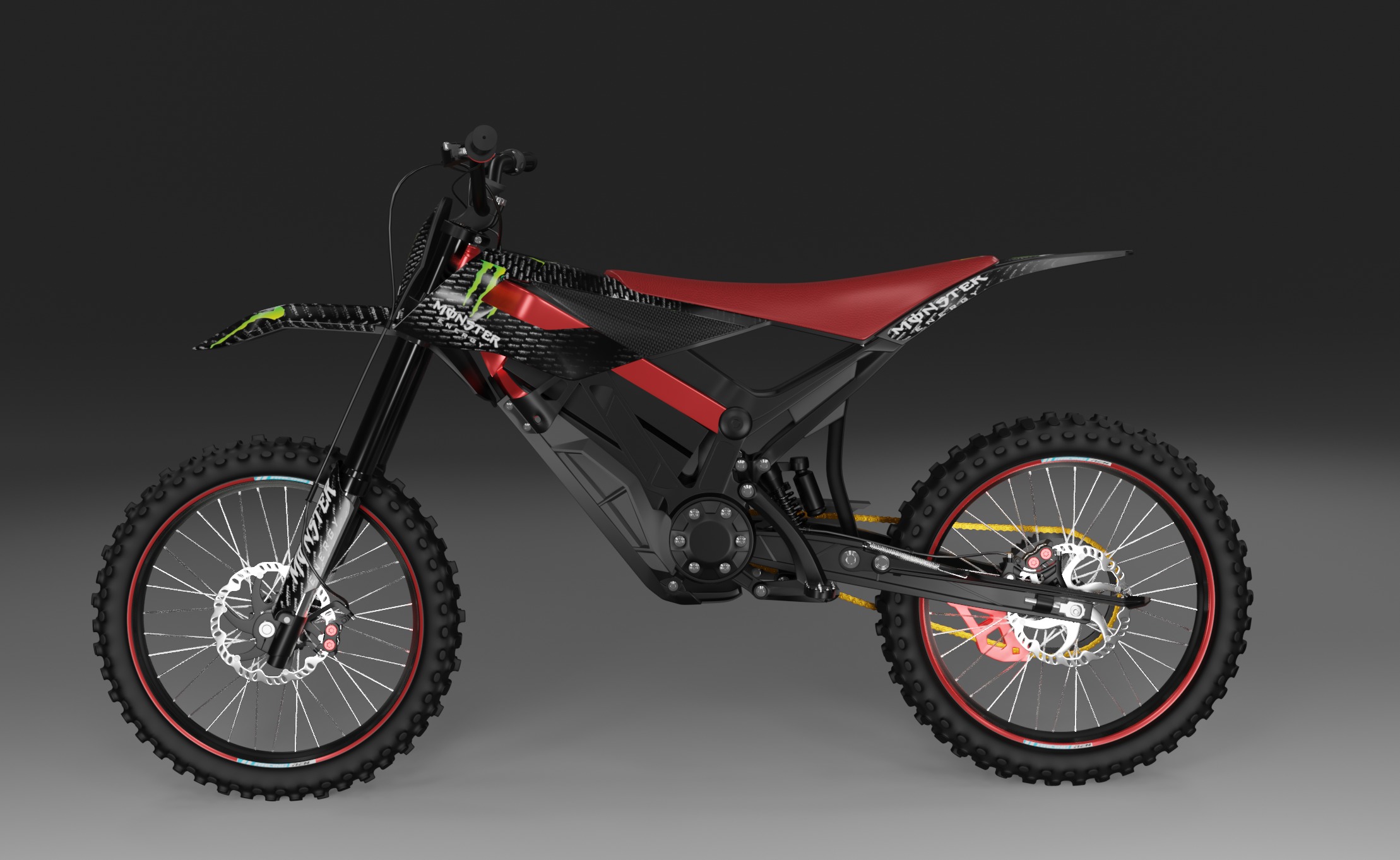 Apollo RFN Electric Bike Low-poly 3D model_2