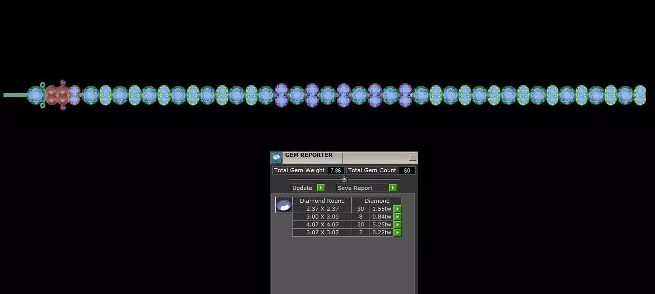 bracelet 3D print model_0