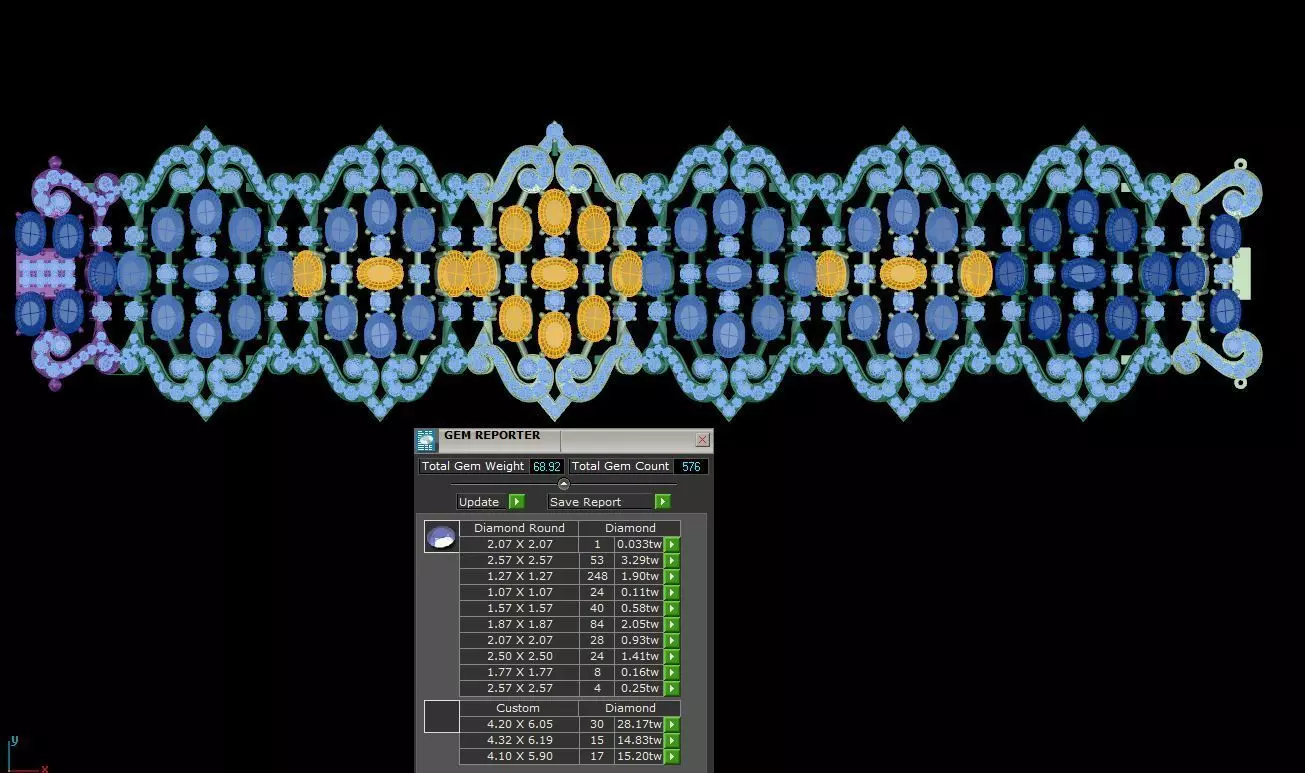 bracelet 3D print model_0