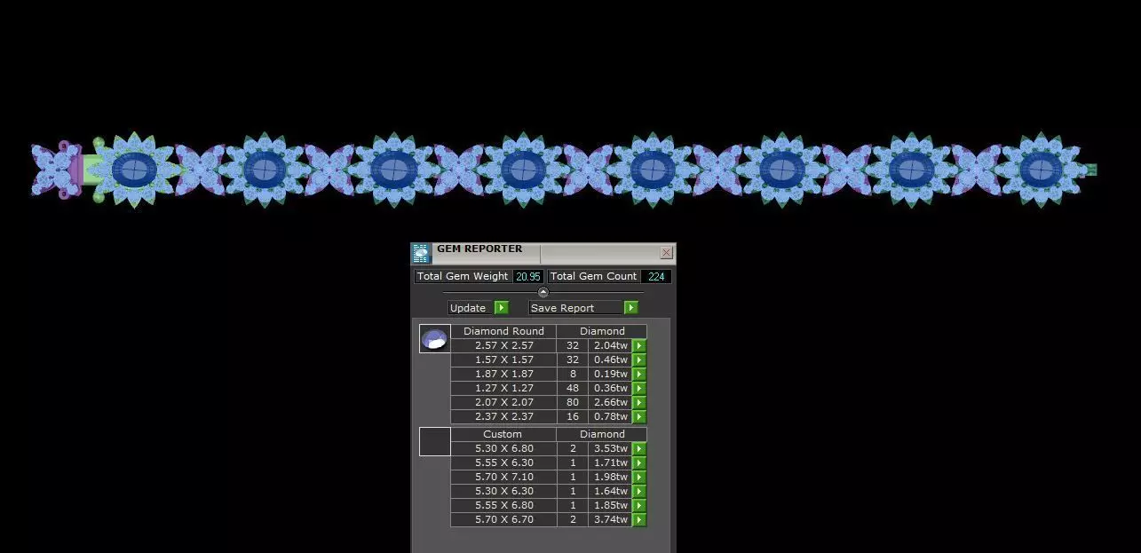 bracelet 3D print model_0