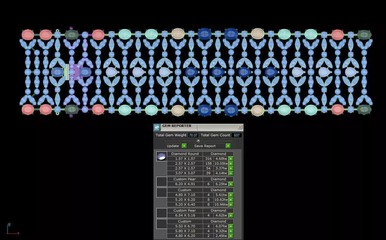 bracelet 3D print model_0