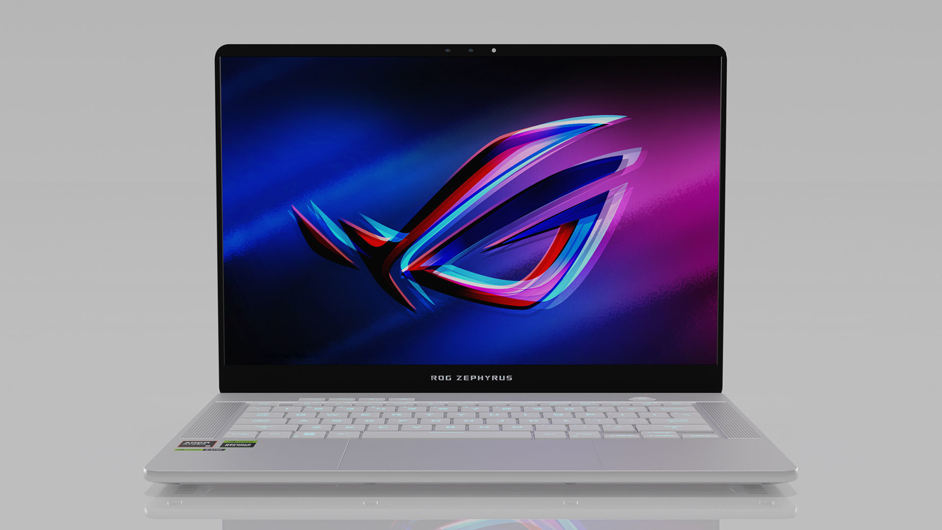 Asus ROG Zephyrus G14 Low-poly 3D model_1