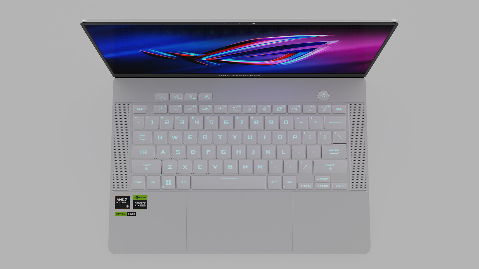 Asus ROG Zephyrus G14 Low-poly 3D model_4