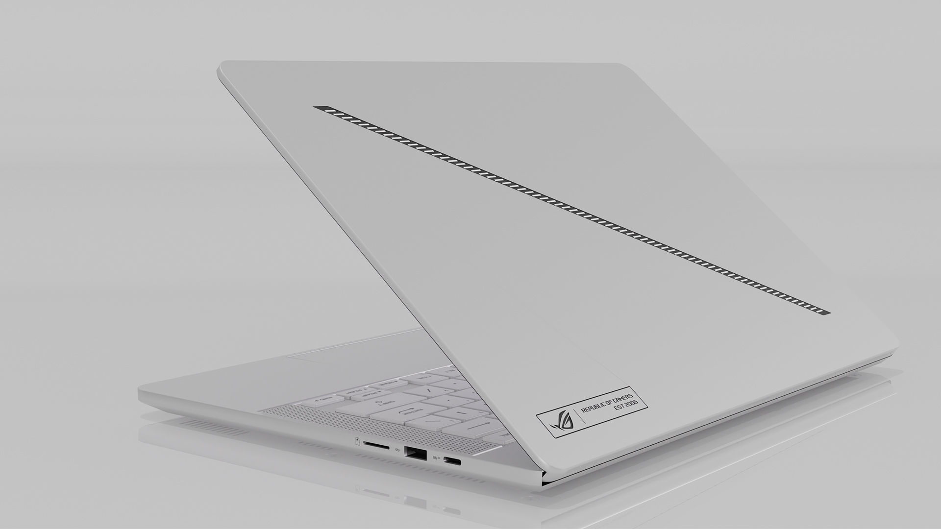 Asus ROG Zephyrus G14 Low-poly 3D model_5