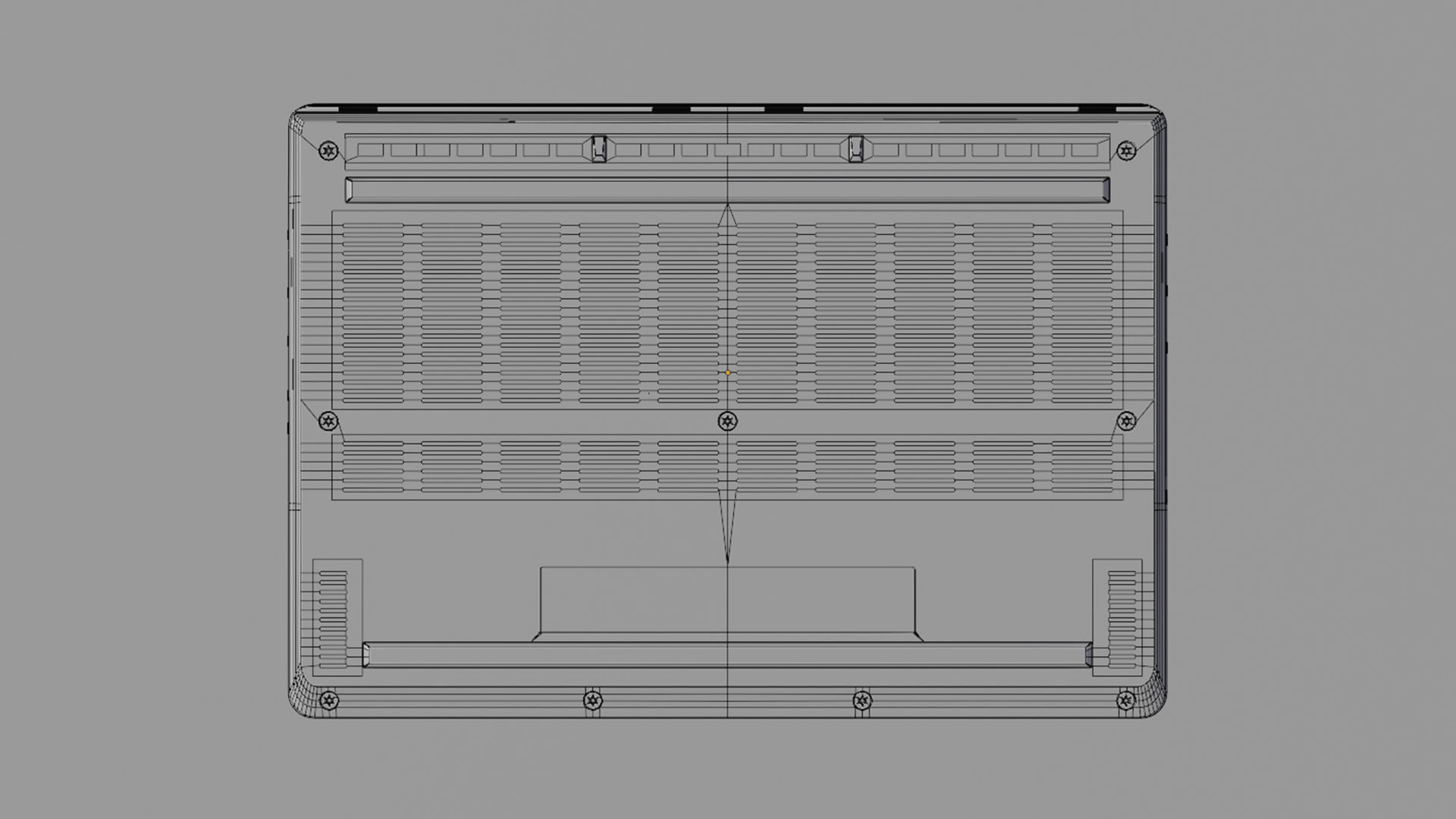 Asus ROG Zephyrus G14 Low-poly 3D model_8