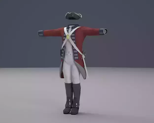 American Revolution soldier Outfit