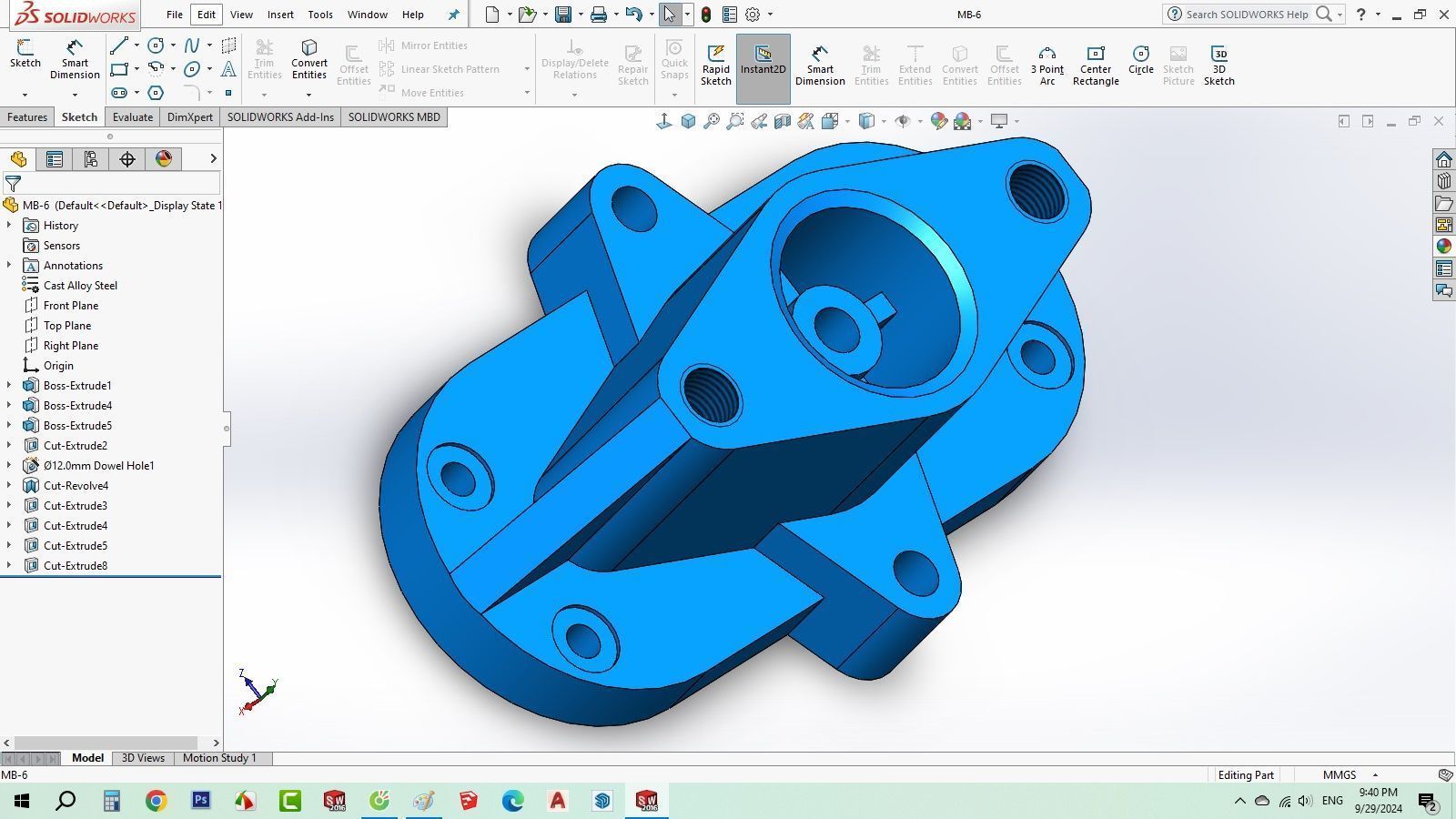 3D model used for plastic printing 3D model_1