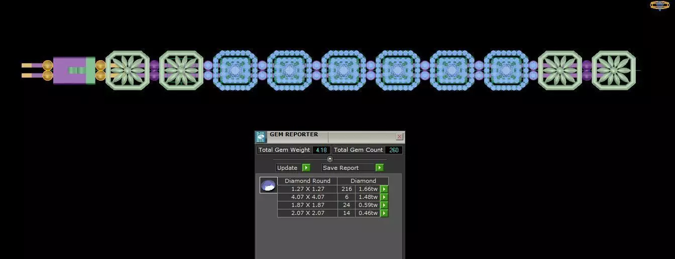 bracelet 3D print model_0