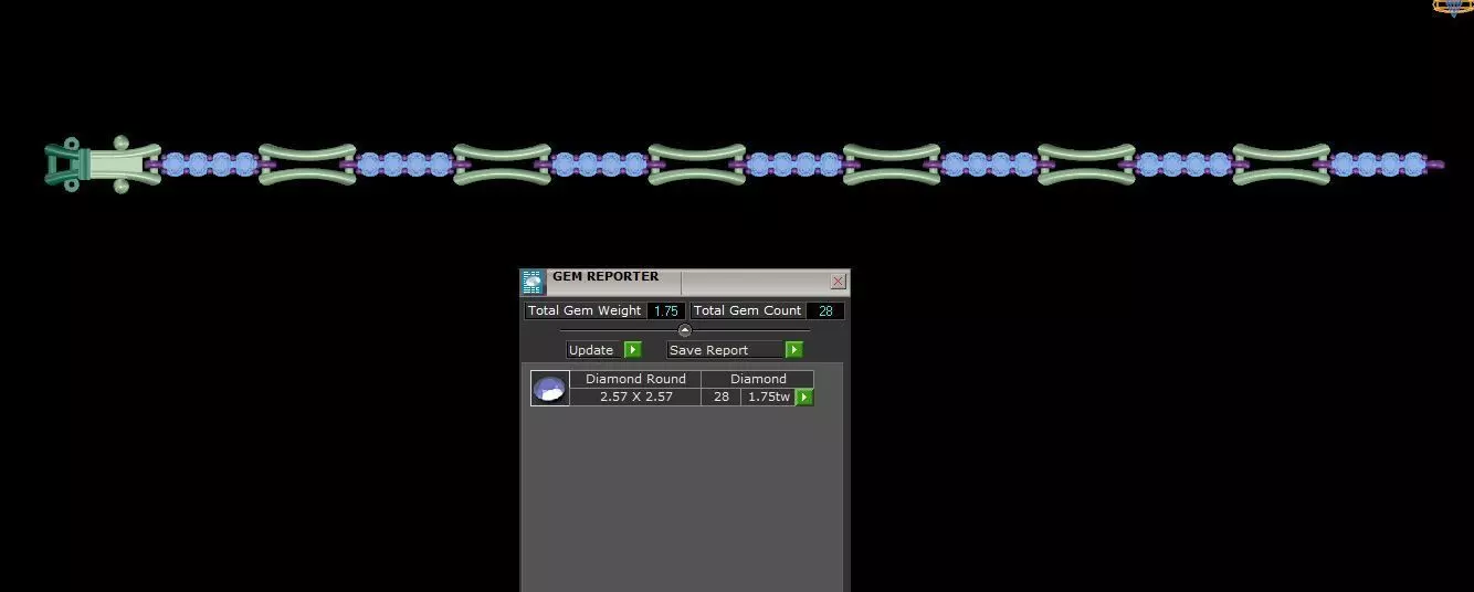 bracelet 3D print model_0