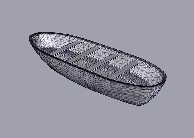 Lifeboat Free 3D model