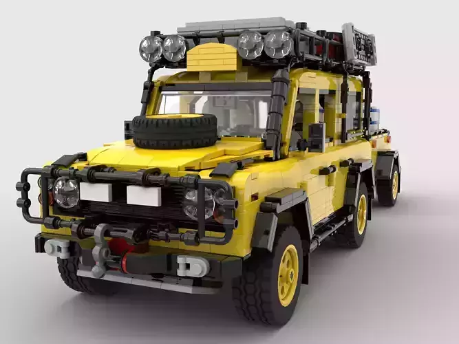 LEGO toy building block SUV JEEP