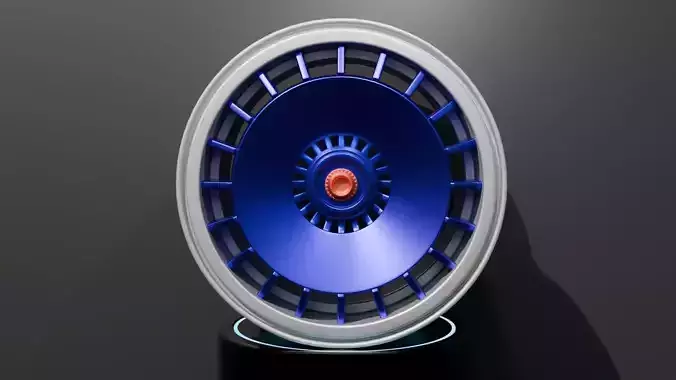 Sport Rim blue wheel