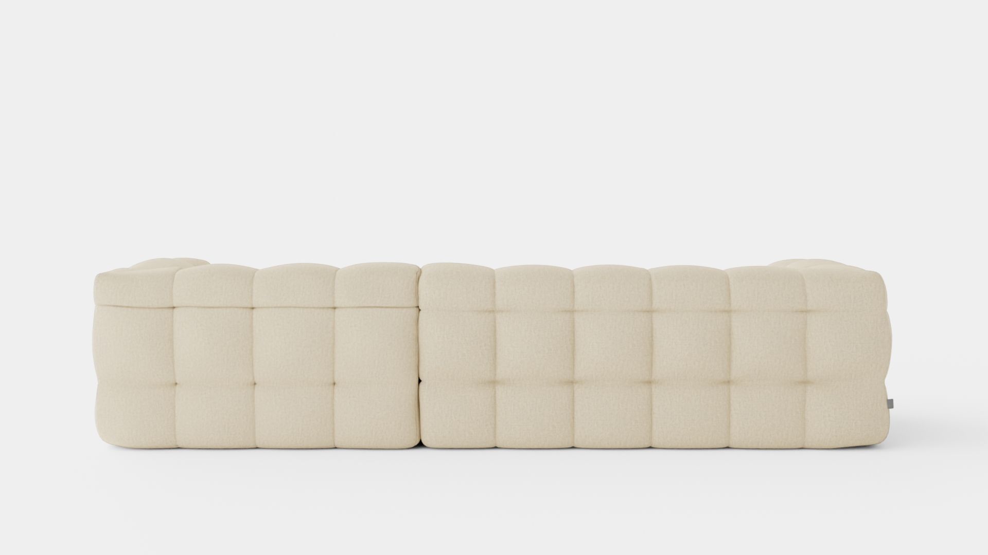 Divan Sofa Low-poly 3D model_4