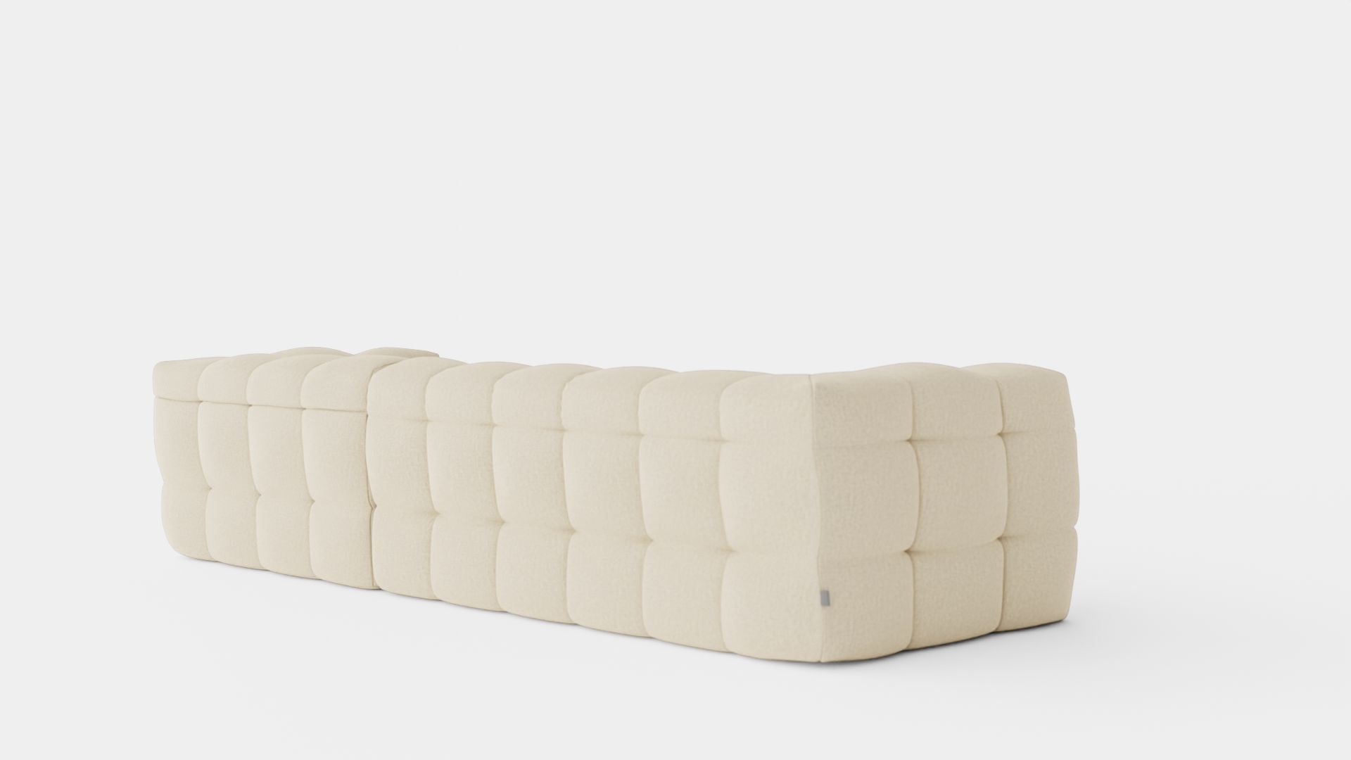 Divan Sofa Low-poly 3D model_3