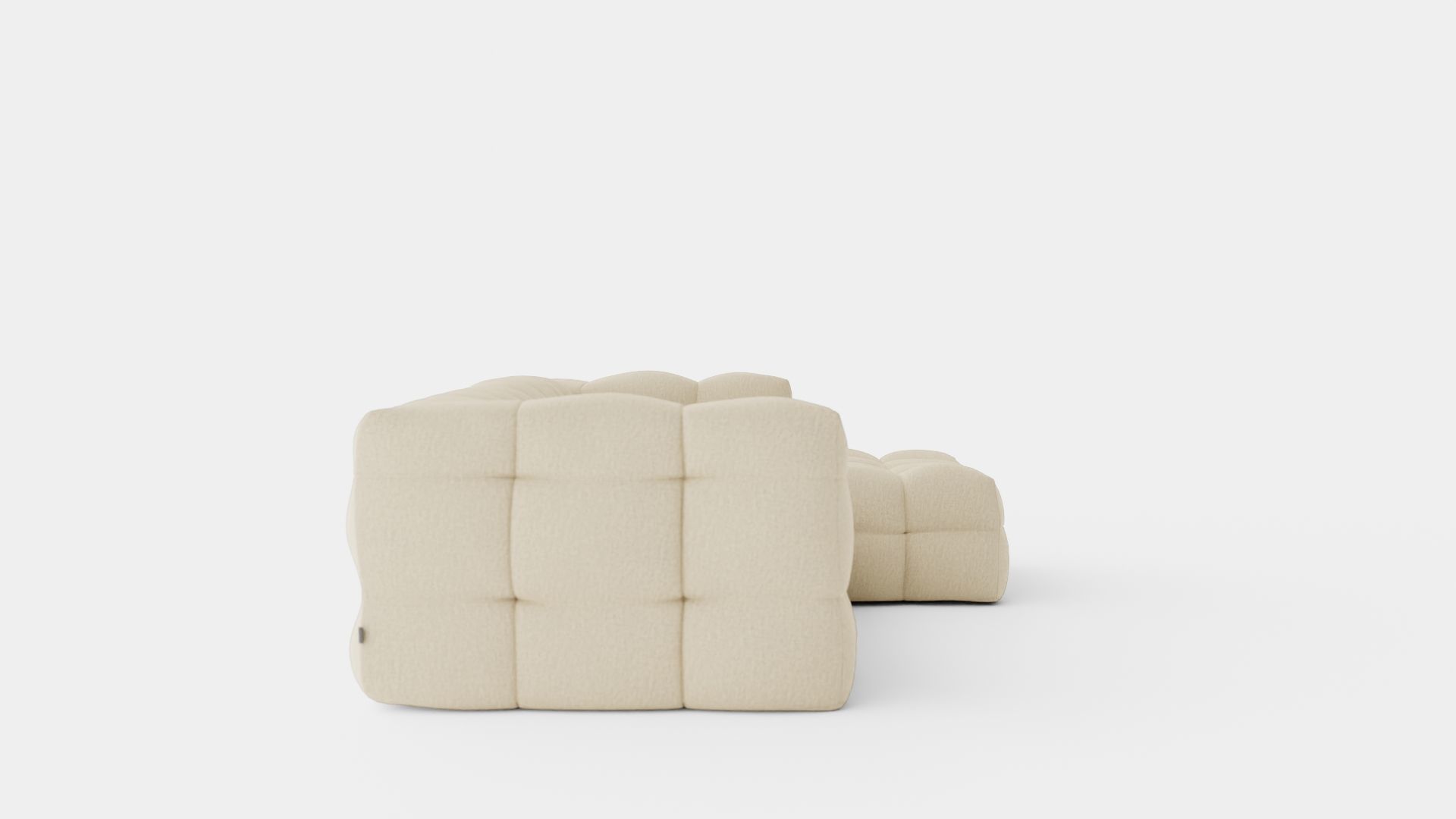 Divan Sofa Low-poly 3D model_2