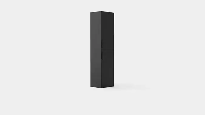 Storage Cupboard Low-poly 3D model