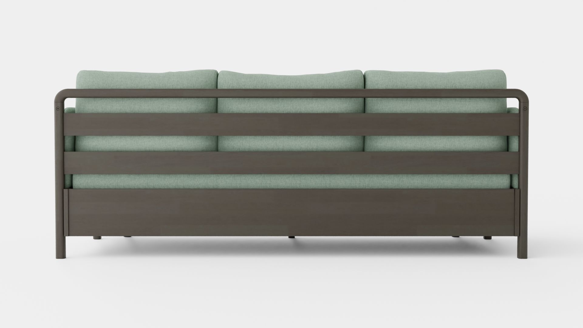 3 Seater Sofa Low-poly 3D model_4