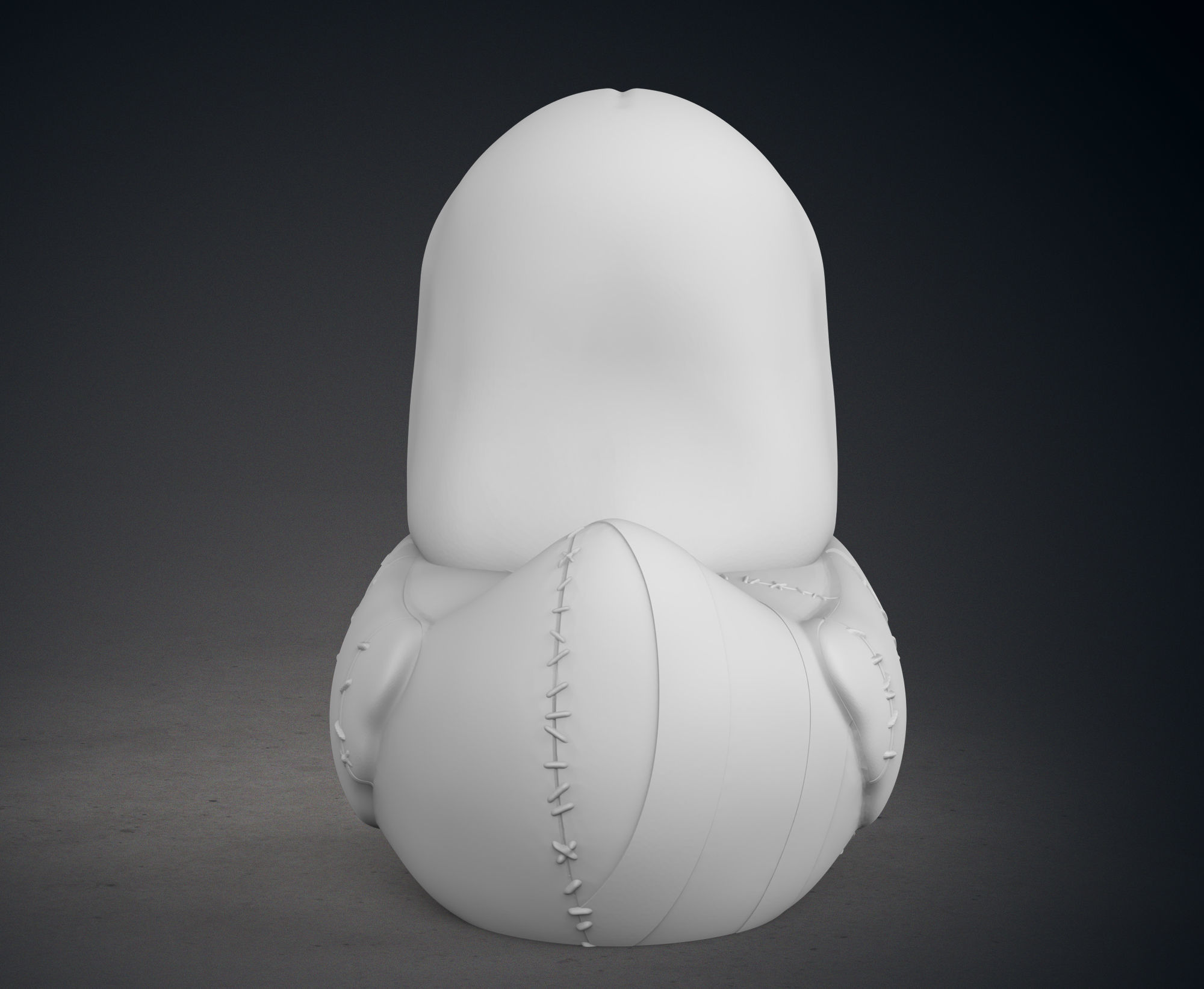 Cute Sally Rubber Duck 3D print model_6