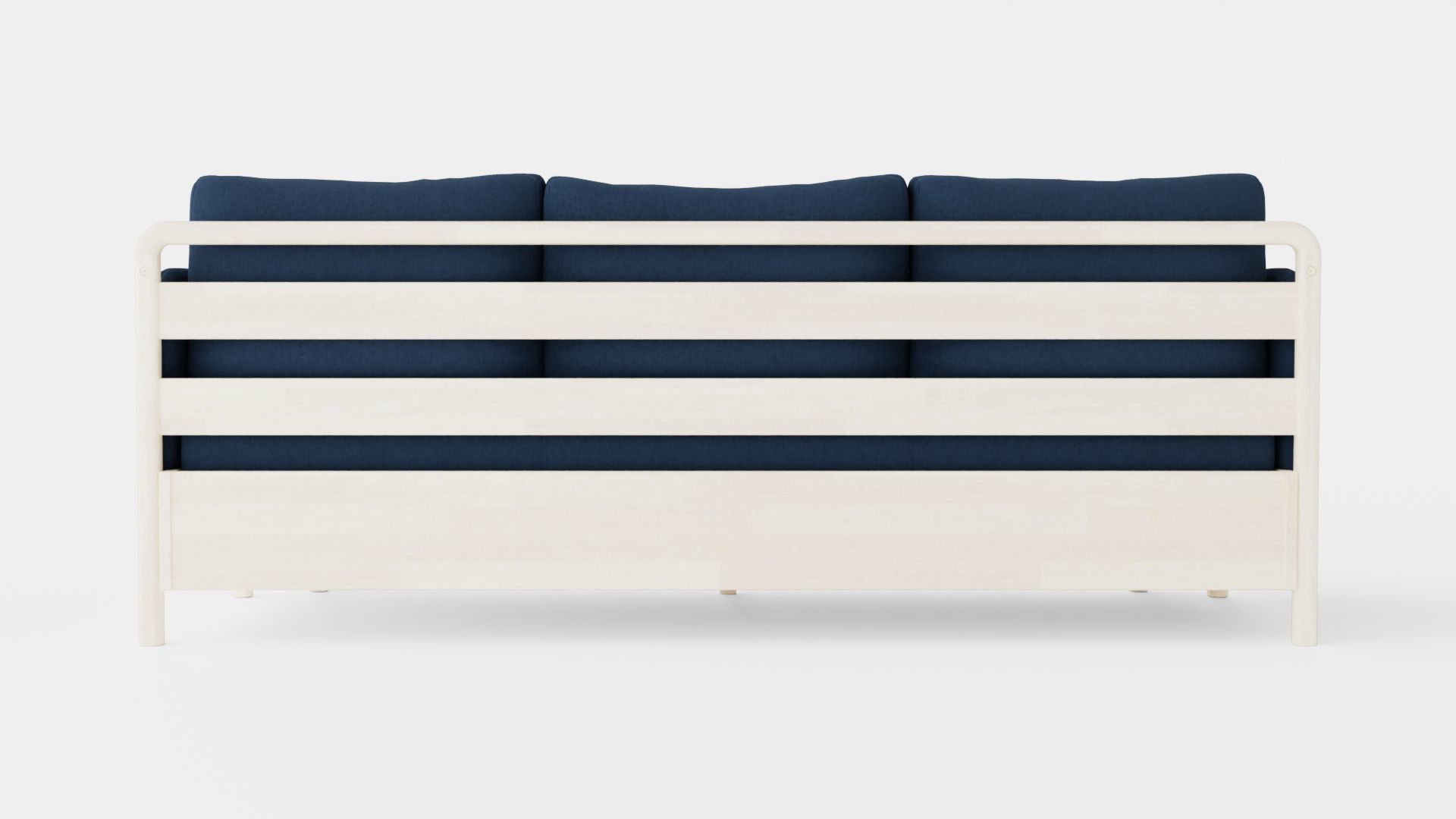 3 Seater Sofa Low-poly 3D model_4