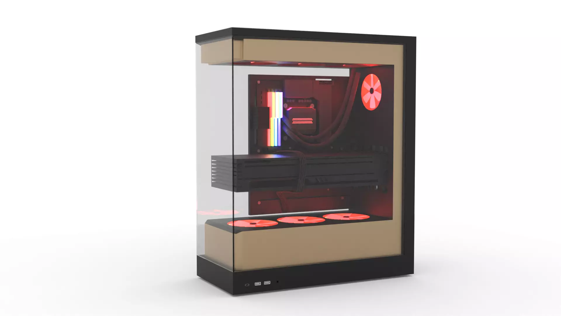 PC Case 3D model
