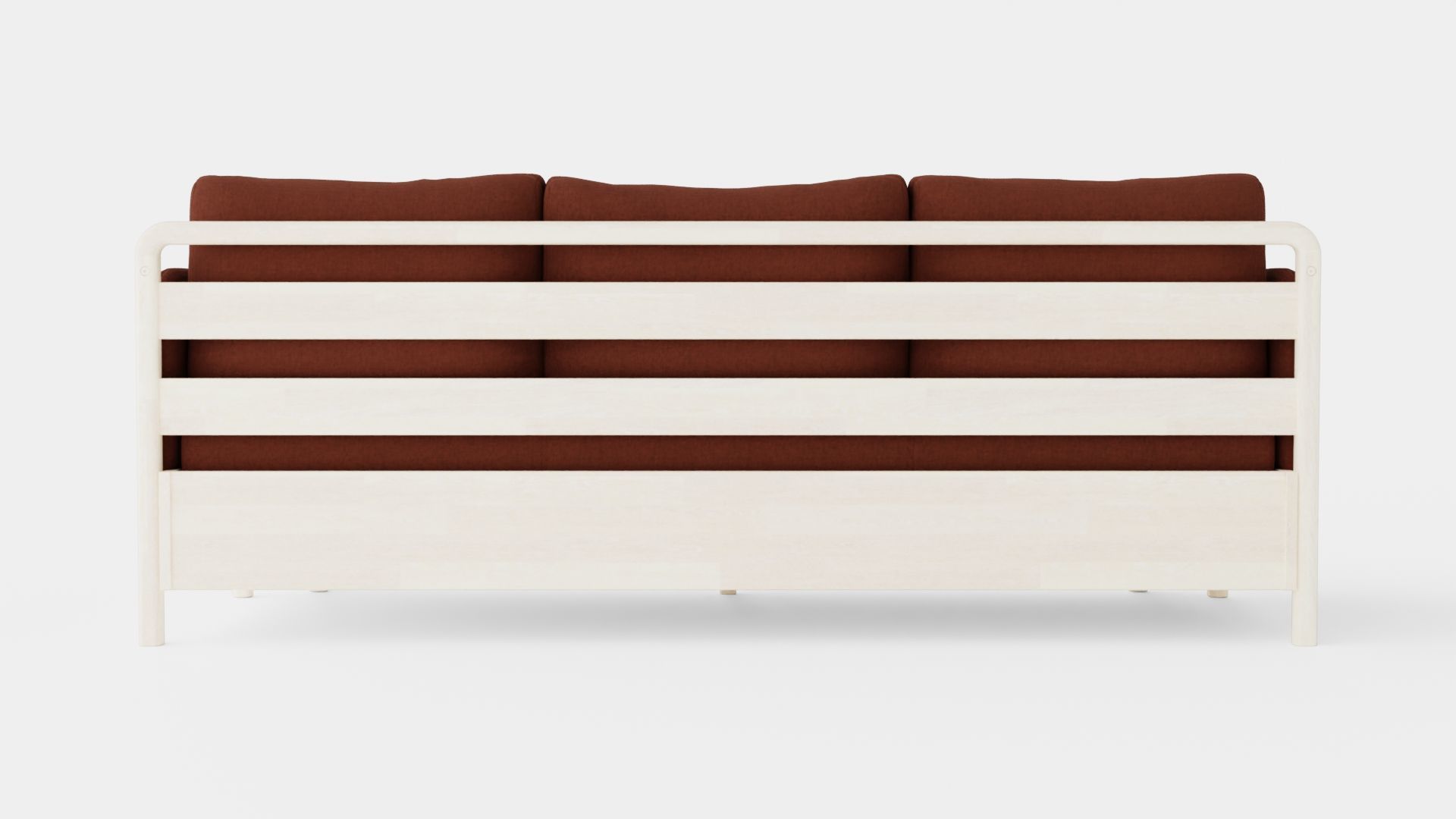 3 Seater Sofa Low-poly 3D model_4