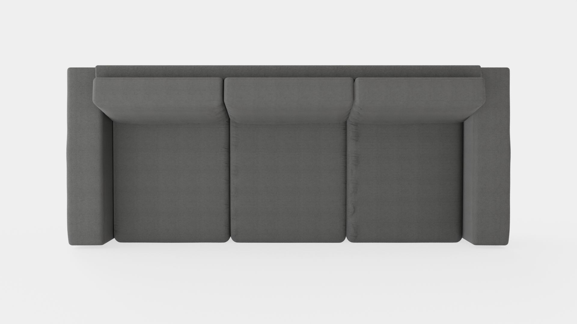 3 Seater Sofa Low-poly 3D model_5