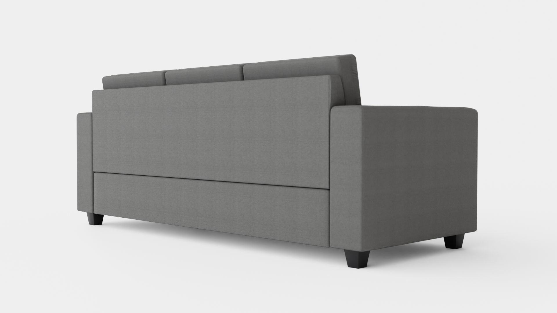 3 Seater Sofa Low-poly 3D model_3