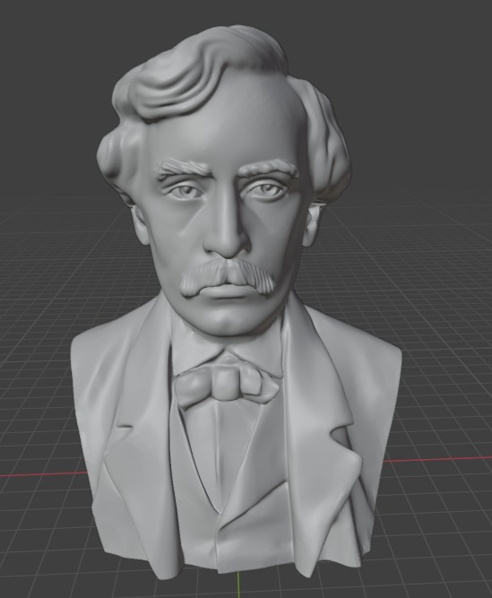 John Wilkes Booth 3D print model_16