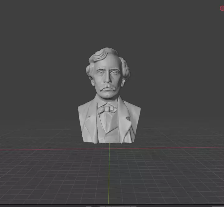 John Wilkes Booth 3D print model_0