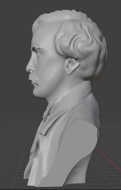 John Wilkes Booth 3D print model_2