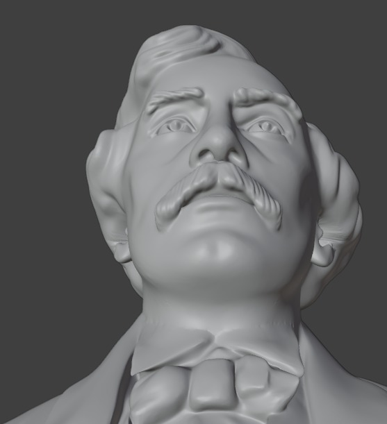 John Wilkes Booth 3D print model_8