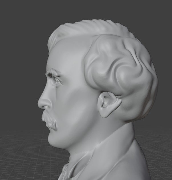 John Wilkes Booth 3D print model_7
