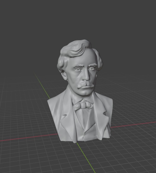 John Wilkes Booth 3D print model_12