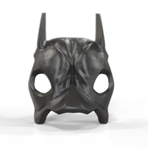 BatCat BatDog 3d model batman mask for cat dog print Free 3D print model_3