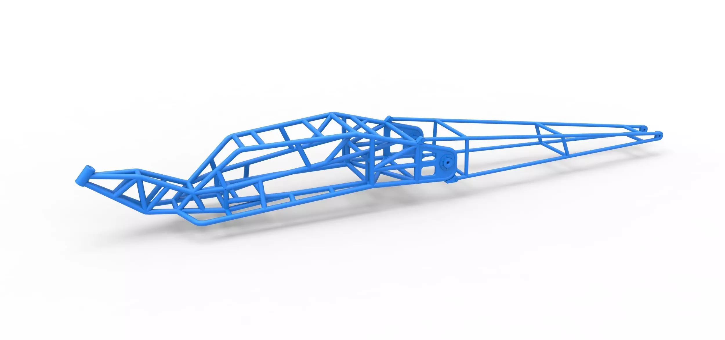 Frame of Top fuel Dirt dragster trike Sale 1 to 25 3D print model