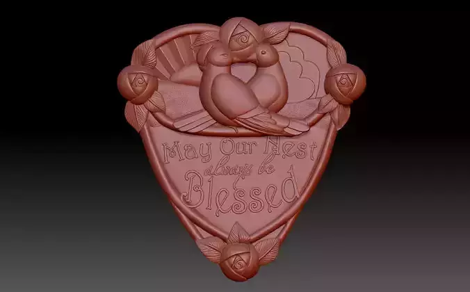 Love birds  3D print model
