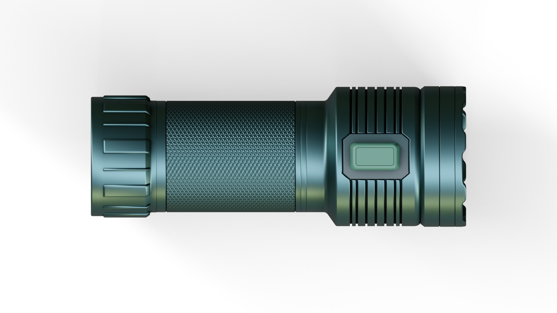 Flashlight Low-poly 3D model_10
