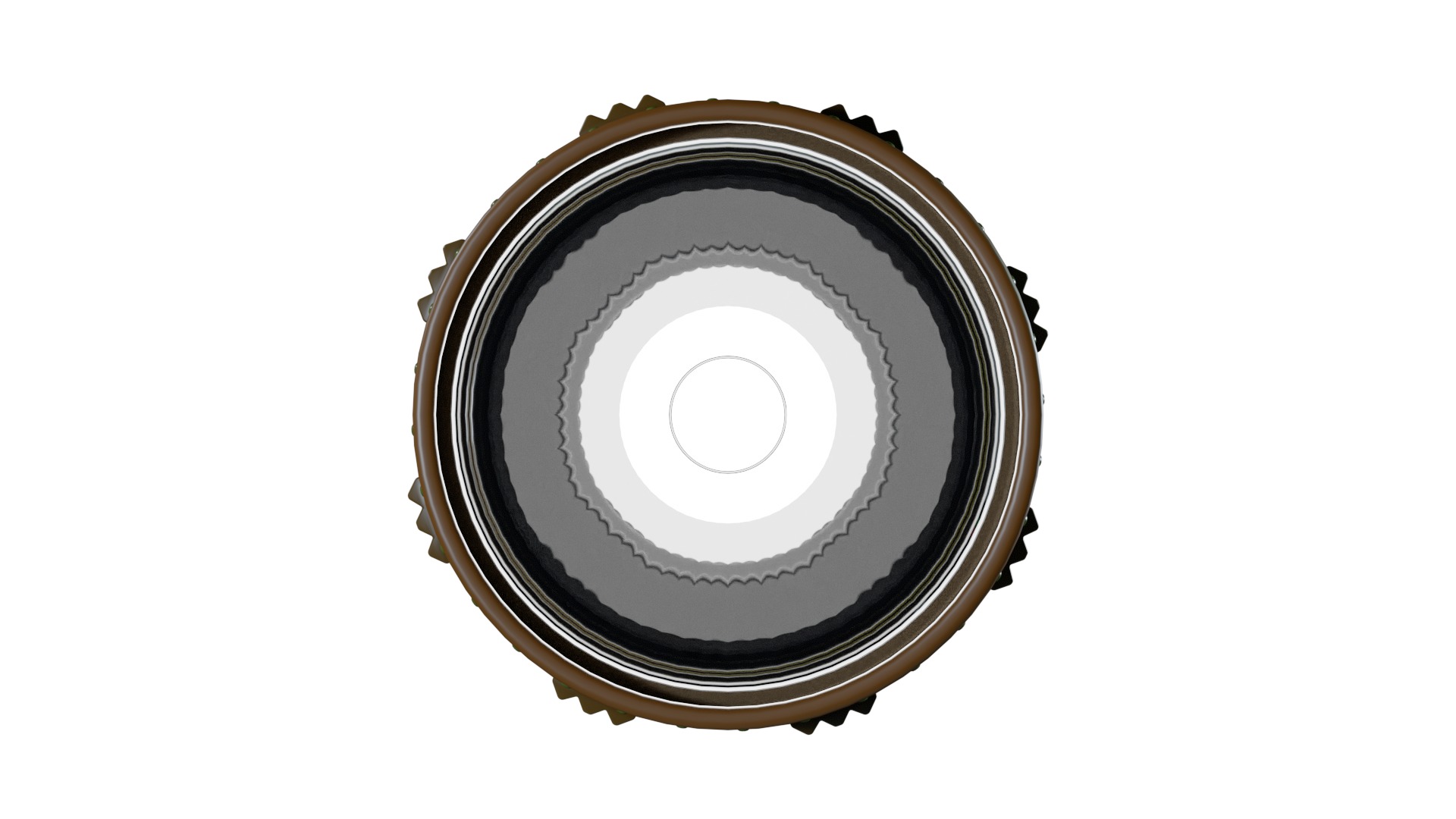 Flashlight Low-poly 3D model_7