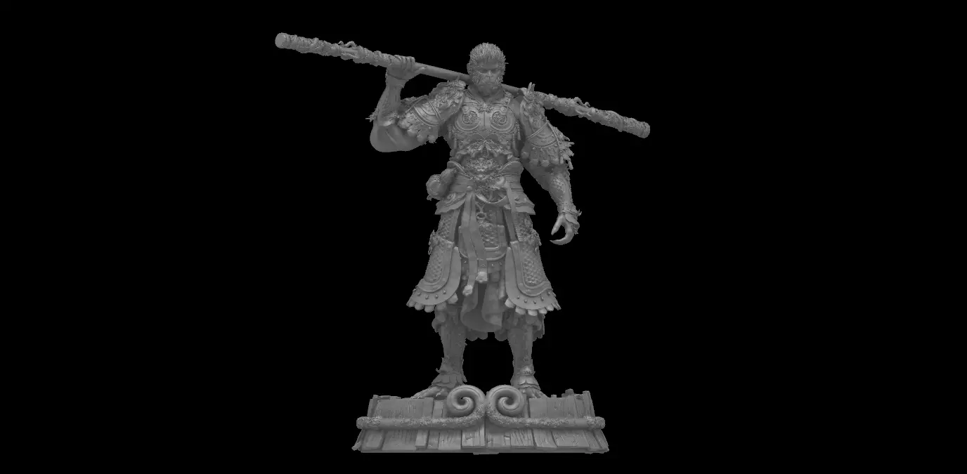 Black Myth Wu kong 3D model 3D model_0