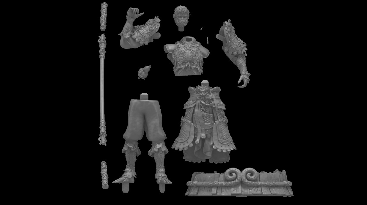 Black Myth Wu kong 3D model 3D model_6
