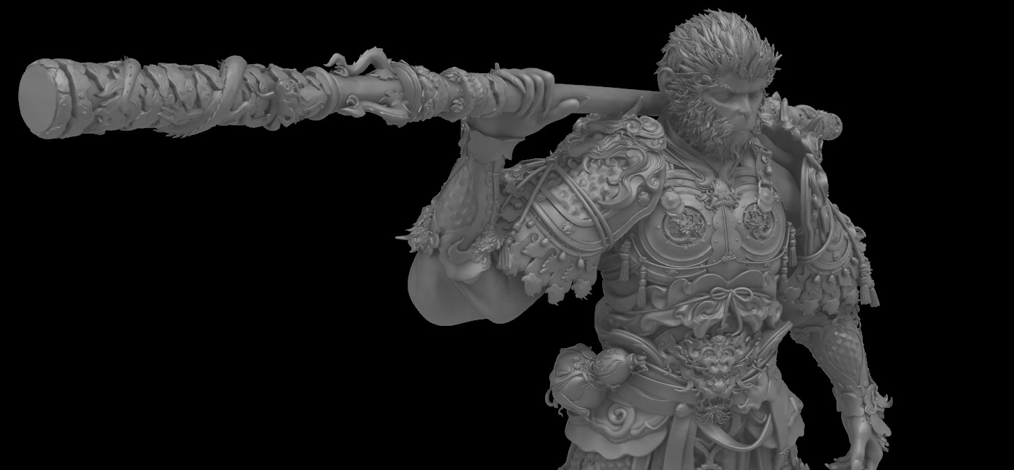 Black Myth Wu kong 3D model 3D model_1