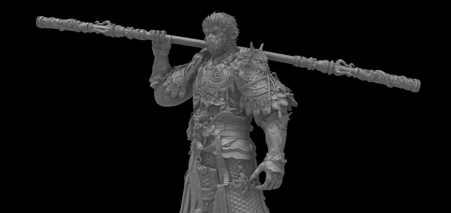 Black Myth Wu kong 3D model 3D model_4