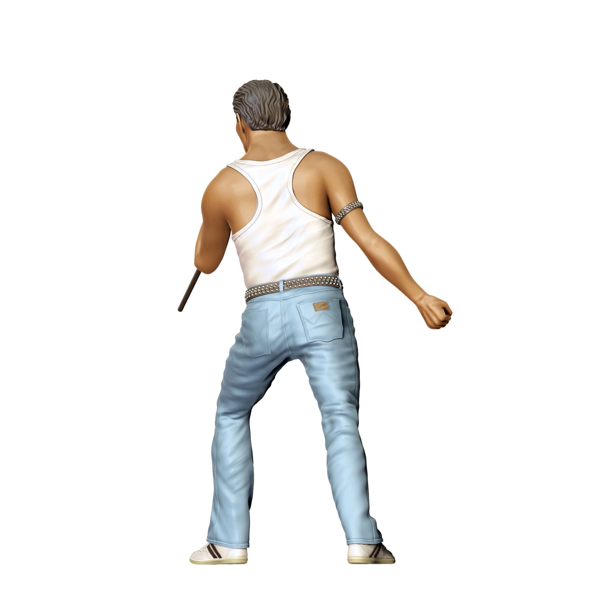 N1 Queen music band Freddie Mercury 3D print model_13