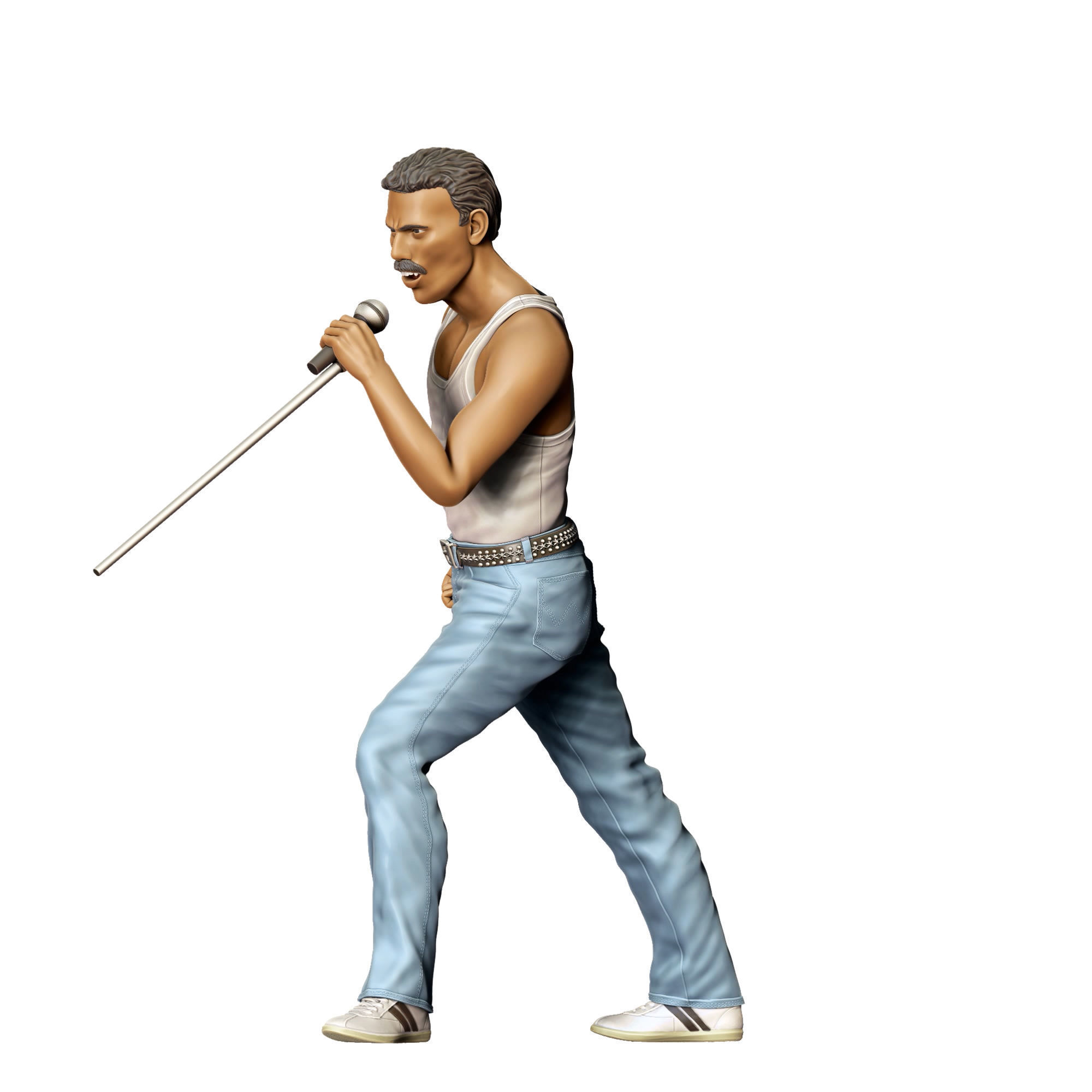 N1 Queen music band Freddie Mercury 3D print model_20