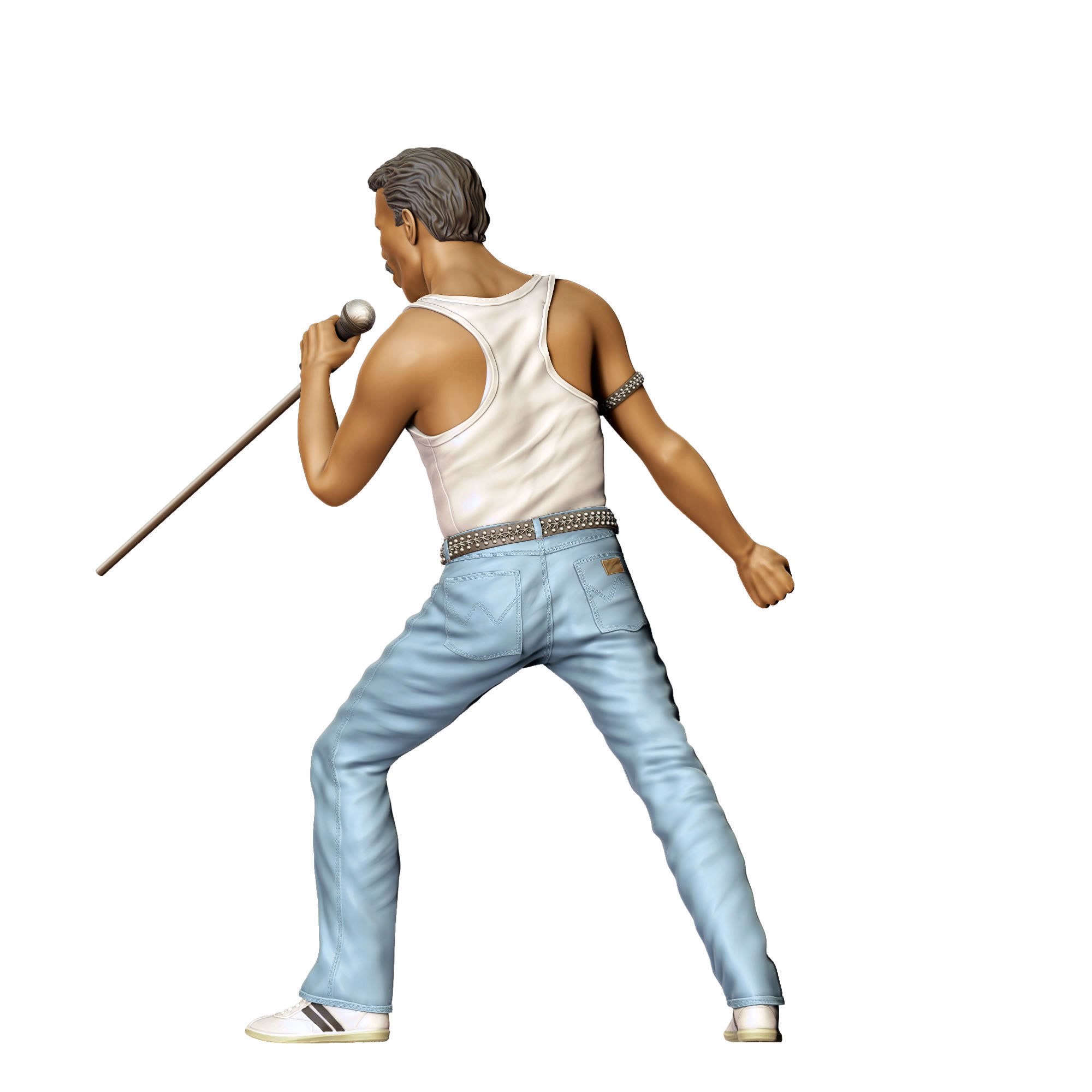 N1 Queen music band Freddie Mercury 3D print model_15