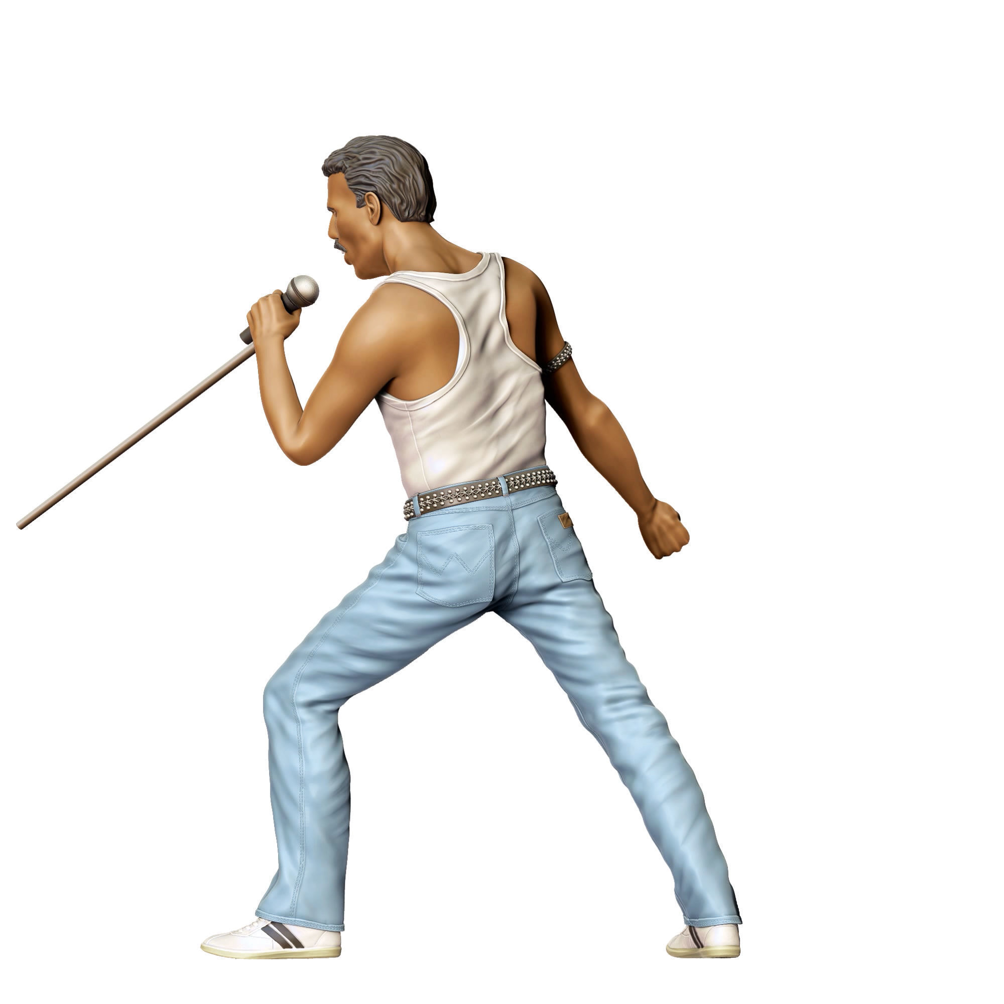 N1 Queen music band Freddie Mercury 3D print model_16