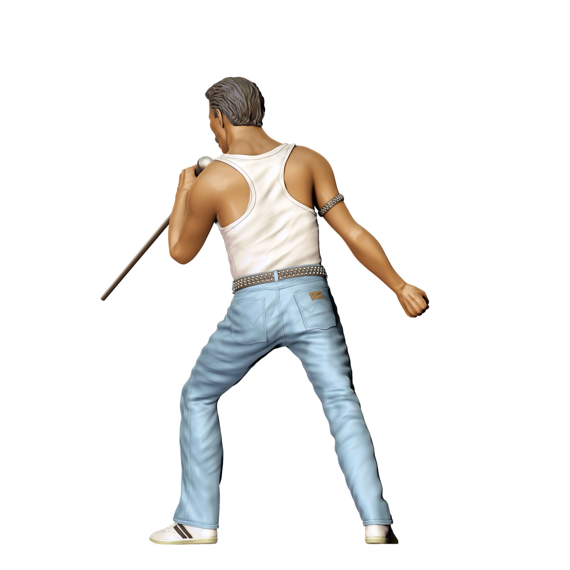 N1 Queen music band Freddie Mercury 3D print model_14