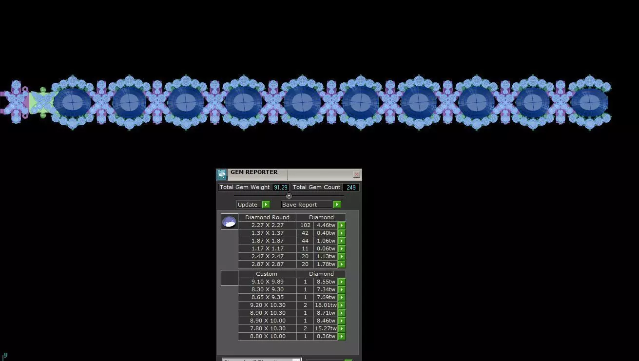 bracelet 3D print model_1