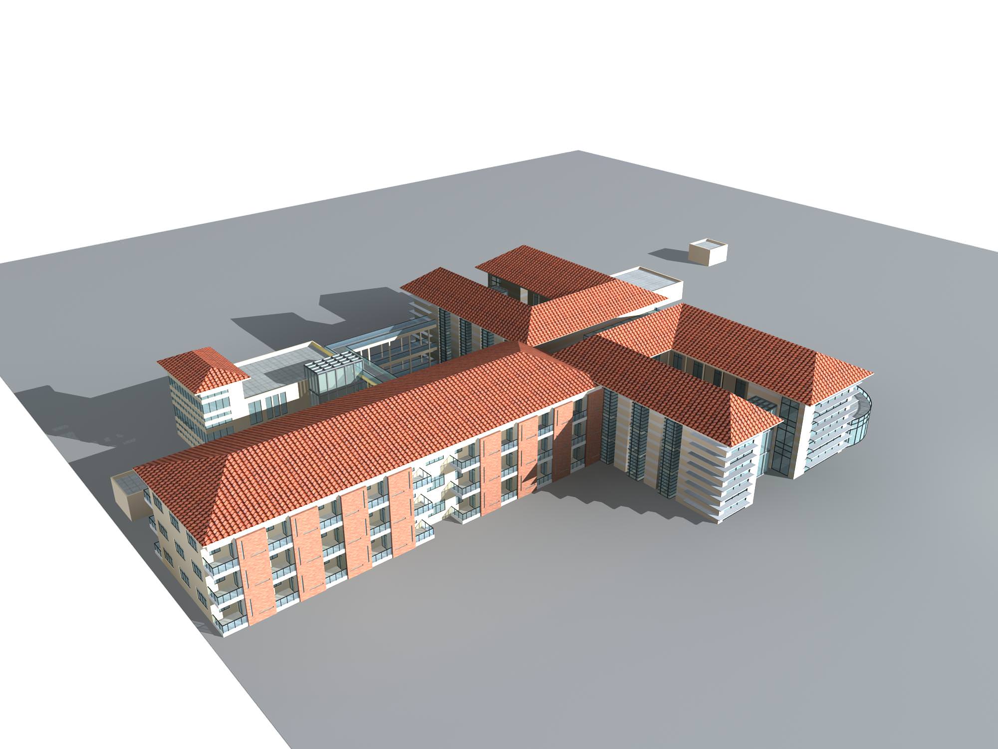 School Building Collection 50 items Vol1  3D model_13